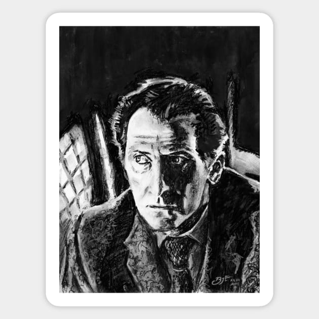 Peter Cushing Sticker by BarnabyEdwards